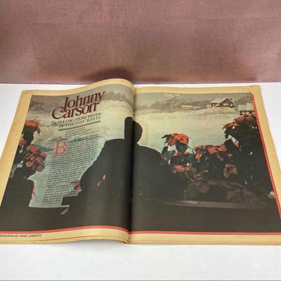 Vintage Rolling Stone Magazine Johnny Carson Lou Reed Dr Hook March 22, 1979 - Picture 4 of 5